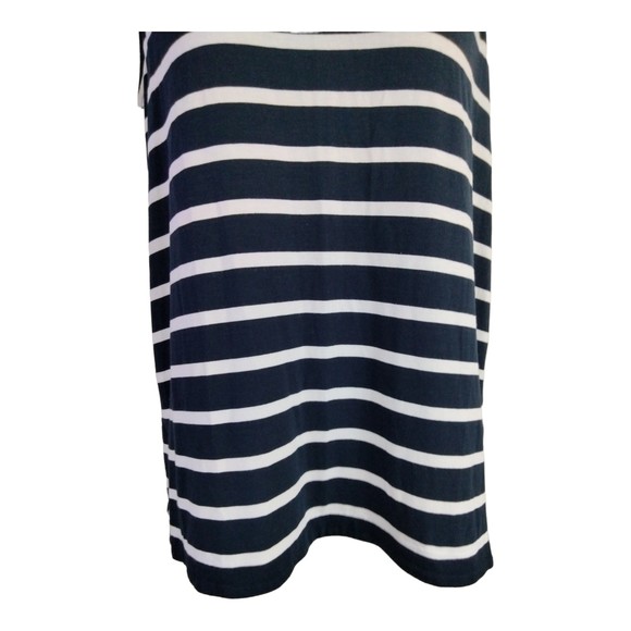 J. Jill Wearever Collection Sleeveless Striped Flowy Stretch Longline Top Large - Picture 12 of 12